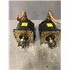 Image 2 : (2) FANUC A06B-0266-B100#0100 AC SERVO MOTOR