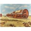 Image 1 : Jim Franklin Prairie Schooner Enlarged on Canvas