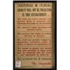 Image 1 : Ungentlemanly / Unladylike Conduct Bar Poster