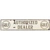 Image 2 : Gulf Authorized Dealer Porcelain Sign