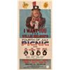 Image 1 : Willie Nelson's 4th of July Picnic Poster