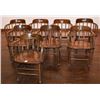 Image 1 : Barrel Back Saloon Chairs (8)