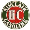 Image 2 : Sinclair Gasoline Double Sided Porcelain Sign