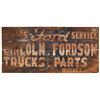 Image 1 : Ford Service Painted Wood Sign Burnet Texas