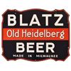 Image 1 : Blatz Beer Old Heidelberg Shield Porcelain Sign