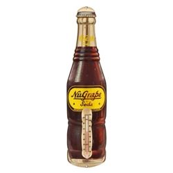 NuGrape Soda Tin Thermometer