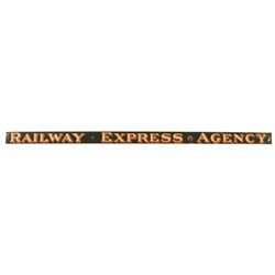 Railway Express Agency Large Porcelain Sign