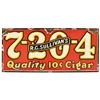 Image 1 : R.G. Sullivan's 7-20-4 Cigar Porcelain Sign