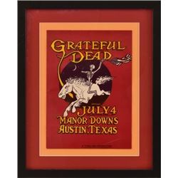 Grateful Dead Manor Downs Poster By Micael Priest