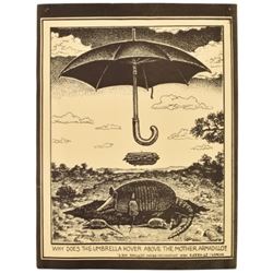 The Sandwich Shop Jim Franklin Armadillo Umbrella