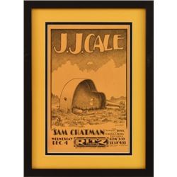 J.J. Cale Ritz Theater Poster by Jim Franklin