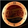 Image 2 : Pepsi-Cola Light Up Double Bubble Clock