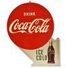 Image 2 : Coca-Cola Flange Tin Sign