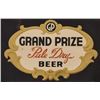 Image 2 : Grand Prize Pale Dry Beer Glass Menu Board