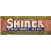 Image 2 : Shiner Beer 2 Sided Wooden Sign