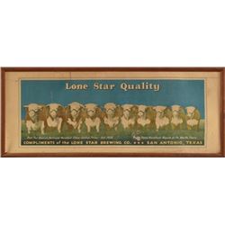 Lone Star Beer Hereford Herd Sign