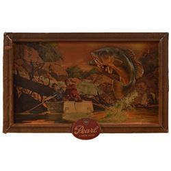Pearl Beer Bass Fishing Advertisement