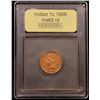 Image 4 : ***Auction Highlight*** 1906 Indian Cent 1c Graded GEM Unc RD By USCG (fc)