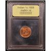 Image 4 : ***Auction Highlight*** 1908 Indian Cent 1c Graded Choice+ Unc RD By USCG (fc)