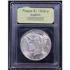Image 4 : ***Auction Highlight*** 1934-p Peace Dollar $1 Graded Choice+ Unc By USCG (fc)