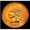Image 2 : ***Auction Highlight*** 1892 Indian Cent 1c Graded Choice+ Unc RD By USCG (fc)