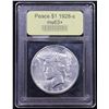 Image 4 : ***Auction Highlight*** 1928-s Peace Dollar $1 Graded Select+ Unc By USCG (fc)