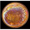Image 2 : ***Auction Highlight*** 1867 Two Cent Piece 2c Graded Choice Unc RB By USCG (fc)