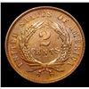 Image 3 : ***Auction Highlight*** 1867 Two Cent Piece 2c Graded Choice Unc RB By USCG (fc)
