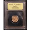 Image 4 : ***Auction Highlight*** 1859 Snow-4 Indian Cent 1c Graded Select+ Unc By USCG (fc)