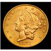 Image 2 : ***Auction Highlight*** 1873-p Open 3 Gold Liberty Double Eagle $20 Graded Select Unc By USCG (fc)