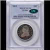 Image 8 : *Highlight Of Entire Auction* 1822 25/50c Capped Bust Quarter 25c Graded vf++ By USCG (fc)