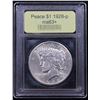 Image 4 : ***Auction Highlight*** 1928-p Peace Dollar $1 Graded Select+ Unc By USCG (fc)