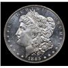 Image 2 : ***Auction Highlight*** 1885-p Morgan Dollar $1 Graded Choice Unc+ DMPL By USCG (fc)