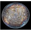 Image 3 : ***Auction Highlight*** 1899-p Rainbow Toned Morgan Dollar $1 Graded GEM+ Unc By USCG (fc)