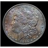 Image 2 : ***Auction Highlight*** 1896-p Rainbow Toned Morgan Dollar $1 Graded GEM++ Unc By USCG (fc)