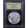 Image 4 : ***Auction Highlight*** 1881-cc Morgan Dollar $1 Graded Choice+ Unc By USCG (fc)
