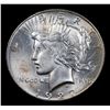 Image 2 : ***Auction Highlight*** 1927-p Peace Dollar $1 Graded Choice Unc By USCG (fc)