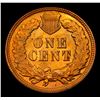 Image 3 : ***Auction Highlight*** 1900 Indian Cent 1c Graded GEM+ Unc RD By USCG (fc)