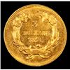 Image 3 : ***Auction Highlight*** 1874 Three Dollar Gold .$3 Graded Select Unc+ PL By USCG (fc)