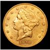 Image 2 : ***Auction Highlight*** 1878-s Gold Liberty Double Eagle $20 Graded Select Unc By USCG (fc)