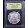 Image 4 : ***Auction Highlight*** 1885-p Morgan Dollar $1 Graded GEM Unc DMPL By USCG (fc)