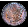 Image 2 : ***Auction Highlight*** 1921-d Rainbow Toned Vam 1QC R5 Morgan Dollar $1 Graded GEM Unc By USCG (fc)