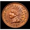Image 2 : ***Auction Highlight*** 1887 Indian Cent 1c Graded GEM Unc RB By USCG (fc)