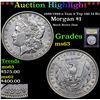 Image 1 : ***Auction Highlight*** 1889/1889-o Vam 6 Top 100 I4 R5 Morgan Dollar $1 Graded Select Unc By USCG (
