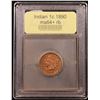 Image 4 : ***Auction Highlight*** 1890 Indian Cent 1c Graded Choice+ Unc RB By USCG (fc)