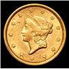 Image 2 : ***Auction Highlight*** 1852 Gold Dollar $1 Grades Select+ Unc (fc)