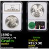 Image 1 : NGC 1890-s Morgan Dollar $1 Graded ms63 By NGC
