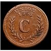 Image 2 : 1863 Union Civil War Token 1c Grades Choice AU