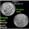 Image 1 : 1921-s Morgan Dollar $1 Grades Select Unc