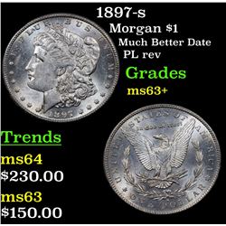1897-s Morgan Dollar $1 Grades Select+ Unc